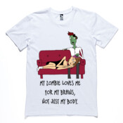 Zombie Boyfriend - Men's Premium Regular Fit T Shirt