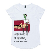 Zombie Boyfriend - Women's Boutique Capped Sleeve T Shirt